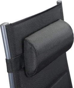 Casaria Tuinstoel Aluminium - 2 Stuks Inklapbaar - Antraciet -Tuinmeubelen 1005x1200