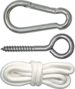 Metalen Ophangset Tot 160kg - Massieve Bevestiging Set Voor Hangstoel Hangmat - Plafond Wand Montage -Tuinmeubelen 1013x1200