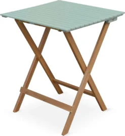 Alice's Garden Bistroset Barcelona - 2 Zitplaatsen - Acacia - Groengrijs -Tuinmeubelen 1100x1200 1