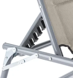 Blumfeldt Amalfi Ligstoel Tuin , Ligbed 70x37x200cm , Schuimrubberbekleding En Hoofdkussen , Rugleuning Verstelbaar Op 5 Standen , Zonnekap Voor Zonnebaden Zonder Verblind Te Worden -Tuinmeubelen 1128x1200 1