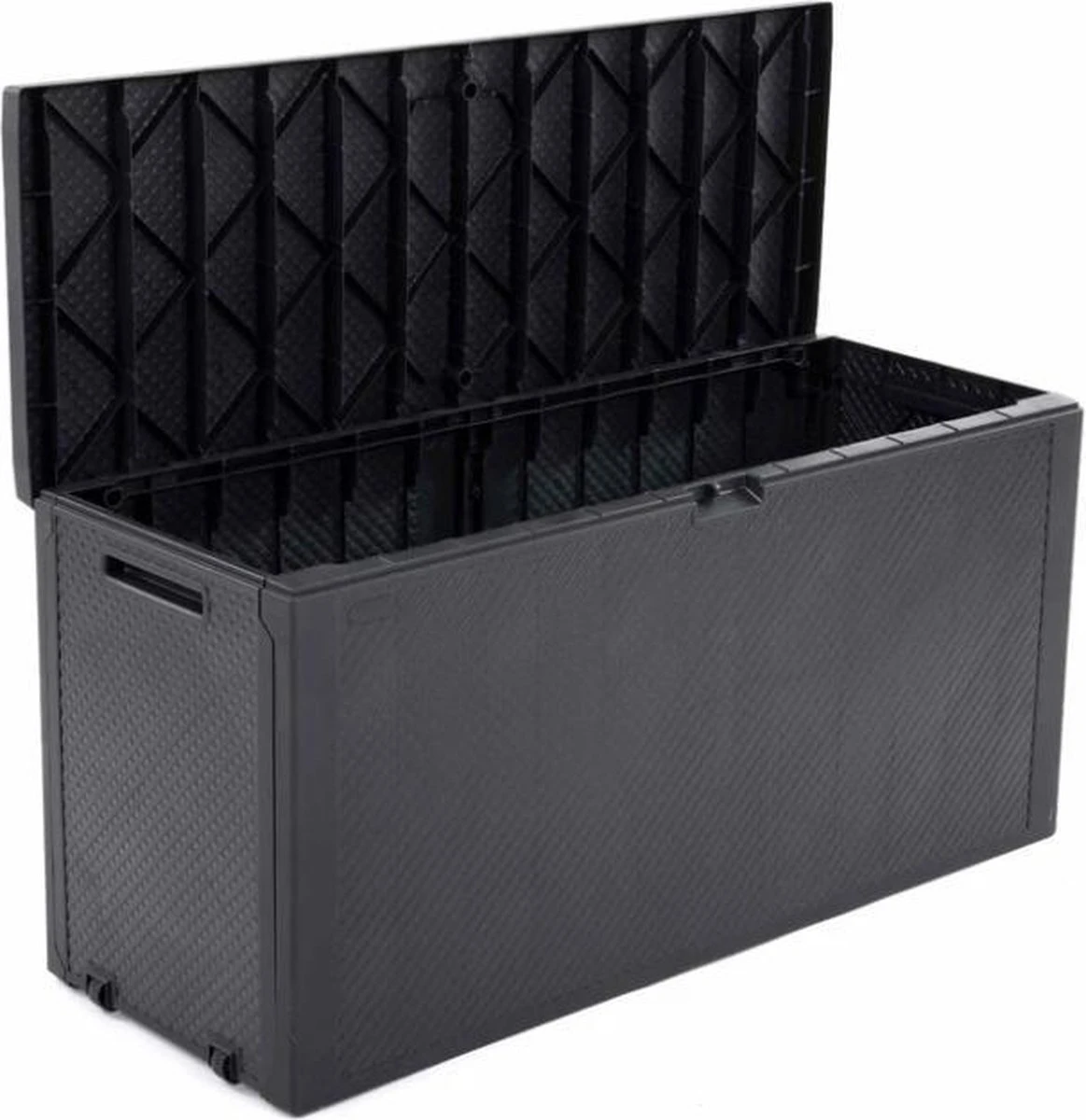 Keter Tuinkussen Opbergbox | 270 L | Tuinkussenbox | Tuinkast | Tuinbox 3 Keter Tuinkussen Opbergbox | 270 L | Tuinkussenbox | Tuinkast | Tuinbox - Afbeelding 3