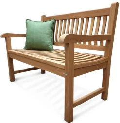 Merkloos TIERRA | Tuinbank Van Teak Comfort Plus + | 150 Cm - 3-Persoons / 3-Zits | Naturel / Original | BONANY Luxe | Geschuurd & Olie Op Waterbasis | Klassiek & Traditioneel | Stevig | Tuinzetel | Bank Voor Tuin -Tuinmeubelen 1171x1200 1