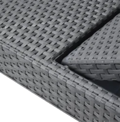 Allibert Jaipur Ligbed - 58x187,5x29 Cm - Grafiet -Tuinmeubelen 1179x1200 1