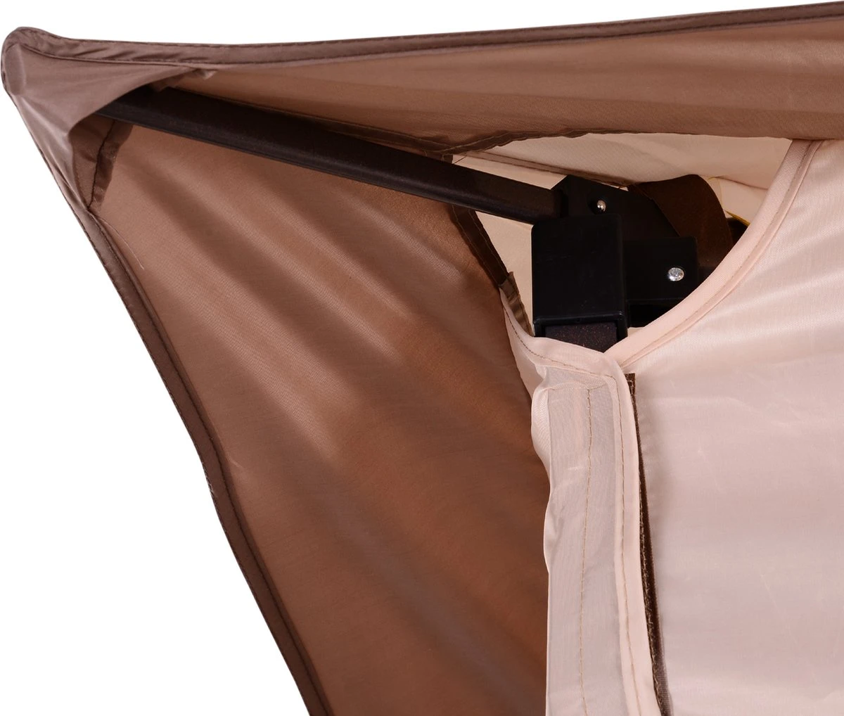 Outsunny Paviljoen Met Zijwanden Partytent Tuintent Popup 3,25 X 3,25 M Khaki 840-166 3 Outsunny Paviljoen Met Zijwanden Partytent Tuintent Popup 3,25 X 3,25 M Khaki 840-166 - Afbeelding 3