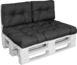 Palletkussen Comfort Waterafstotend Halve Pallet Zwart 60x40x10/20cm -Tuinmeubelen 1200x1022 1