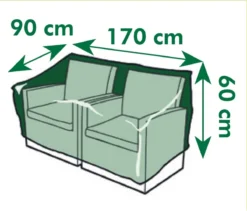 Nature - Tuinmeubelhoes - Beschermhoes Voor Loungebank - 2-zits - H60 X 170 X 90cm 9 Nature - Tuinmeubelhoes - Beschermhoes Voor Loungebank - 2-zits - H60 X 170 X 90cm -Tuinmeubelen 1200x1027 2