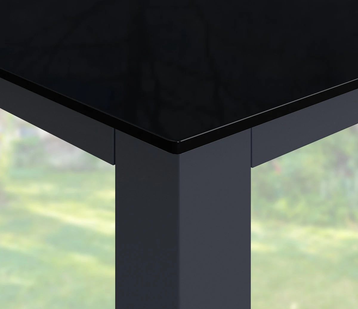 Casaria – Tuintafel – Aluminium – 90x90x75cm –Antraciet 4 Casaria – Tuintafel – Aluminium – 90x90x75cm –Antraciet - Afbeelding 4