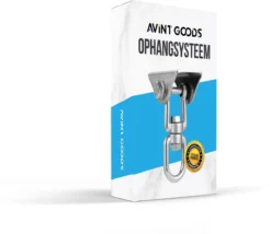 AVINT GOODS RVS Ophangsysteem Plafondhaak Bokszak – Schroefhaak & Ophanghaak Hangstoel – Muurhaak Binnen & Buiten - 550KG -Tuinmeubelen 1200x1038 1