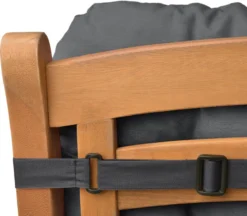 Beautissu Flair NL – Set Van 2 Tuinkussen Lage Rug Antraciet – 100x50 Cm – Zitkussen Matraskussen Voor Tuin Meubelen -Tuinmeubelen 1200x1051