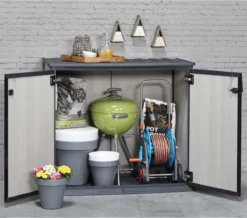 Keter Patio Store Opbergkast - 139,5x77x120cm - Grijs -Tuinmeubelen 1200x1061