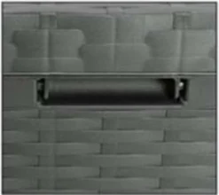 Verrijdbare Tuinkussen Opbergbox - Rattan Look - Zwart - 350 Liter -Tuinmeubelen 1200x1071 1