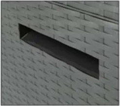 Verrijdbare Tuinkussen Opbergbox - Rattan Look - Zwart - 350 Liter -Tuinmeubelen 1200x1071