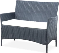 Tuinset - Moltès - 4 Plaatsen - Wicker -Tuinmeubelen 1200x1081