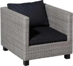 Madison Basic Black Los Zitkussen 60x60cm Voor Loungeset En Tuinbank -Tuinmeubelen 1200x1090