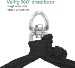 Vita5 XXL Hangstoel | Binnen&Buiten Hangnest | Incl. 2 Kussens En Boekenvak | Volwassenen&Kinderen | Hangmatstoel Tot 225kg | Donkergroen -Tuinmeubelen 1200x1094 2