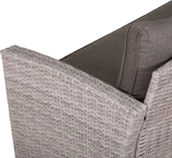 Beliani VITERBO - Loungeset Voor 8 - Grijs - PE Rotan -Tuinmeubelen 1200x1108 4