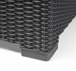 Allibert California Chaise Longue Loungeset - 3 A 4 Personen - Grafiet -Tuinmeubelen 1200x1120 2