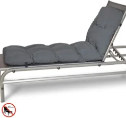 Beautissu Flair RL – Ligbedkussen Tuinkussen Ligstoel – Zonnebed Kussen Voor Tuin Meubelen 190x60x8 Cm Antraciet -Tuinmeubelen 1200x1123 2