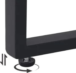 Songmics Tuinmeubelset, 3-delige Set, Van Polyrotan, Voor Outdoor, Terras, Balkon, Tuin, Eenvoudige Montage, Bijzettafel En 2 Stoelen, Zwart-beige -Tuinmeubelen 1200x1141 2