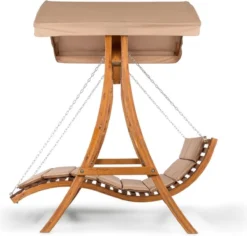 Bermuda Hollywoodschommel Tuinschommelbank 130 Cm 2-zits Zonneluifel -Tuinmeubelen 1200x1145 5