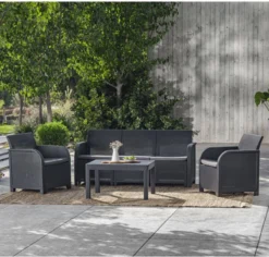 Keter Tuinbank 2-zits Rosalie Grafietkleurig -Tuinmeubelen 1200x1147 2