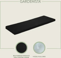 Gardenista Tuinbank Kussen - Bank Meubilair Buiten 2-zitter ZitKussen - Bankkussen Voor Tuin - Zitkussen Voor Tuinbank - Zachte En Lichtgewicht Waterbestendig Materiaal -Tuinmeubelen 1200x1149