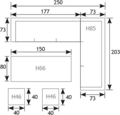 Garden Impressions Blue Bird Dining Loungeset 5-delig - Rechts - Bruin/antraciet -Tuinmeubelen 1200x1151 1