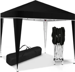 Sens Design Partytent Opvouwbaar - 3 X 3m - Zwart