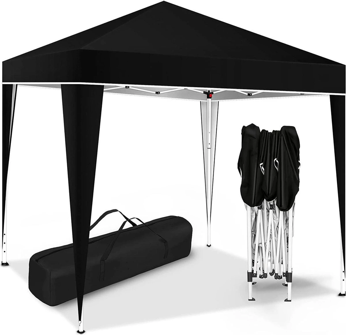 Sens Design Partytent Opvouwbaar - 3 X 3m - Zwart 1 Sens Design Partytent Opvouwbaar - 3 X 3m - Zwart