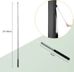 Kingsleeve Parasolhoes Tot Ø 330cm - Weerbestendig Robuust - Grijs -Tuinmeubelen 1200x1163