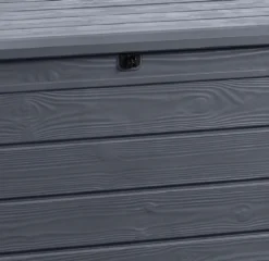 Keter Brightwood Opbergbox - 455L - 145x69,7x60,3 Cm - Grafiet -Tuinmeubelen 1200x1164