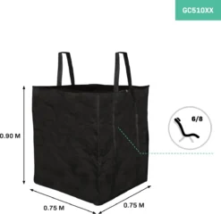 VONROC Premium Opbergtas Voor Lounge/tuinset Kussens – 75x75x90cm – Voor 6 Tot 8 Kussens 7 VONROC Premium Opbergtas Voor Lounge/tuinset Kussens – 75x75x90cm – Voor 6 Tot 8 Kussens -Tuinmeubelen 1200x1167