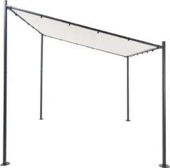 SORARA® Milano Overkapping / Paviljoen - Zand - 285 X 400 Cm. -Tuinmeubelen 1200x1186