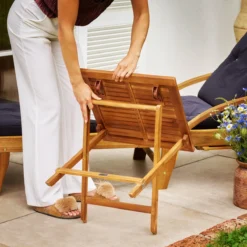 Merkloos EezyLife Houten Bijzettafel - 46x46x46cm - Acacia Hout - Tuintafel 15 Merkloos EezyLife Houten Bijzettafel - 46x46x46cm - Acacia Hout - Tuintafel -Tuinmeubelen 1200x1200 1031