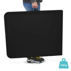 LifeGoods Klaptafel - Inklapbaar - 70x180cm - Verstelbare Vouwtafel - Weerbestendig - Zwart -Tuinmeubelen 1200x1200 1085