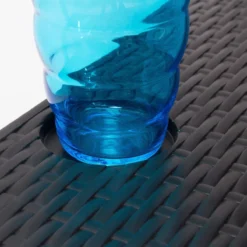 Relaxdays Balkontafel Inklapbaar, Balkon Tafel Rotan, Hangtafel Reling - Zwart -Tuinmeubelen 1200x1200 1097