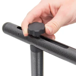 Relaxdays Balkontafel Inklapbaar, Balkon Tafel Rotan, Hangtafel Reling - Zwart -Tuinmeubelen 1200x1200 1099