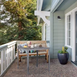 Relaxdays Tuintafel Vierkant - Grijze Buitentafel - Eettafel Tuin - Moderne Balkontafel 13 Relaxdays Tuintafel Vierkant - Grijze Buitentafel - Eettafel Tuin - Moderne Balkontafel -Tuinmeubelen 1200x1200 1129