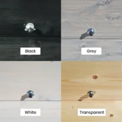 GoudmetHout Inklapbare Balkontafel - Balkonbar - Balkon Tafel - 99 Cm - Hout - Transparant Wash - Reling Smal -Tuinmeubelen 1200x1200 1137