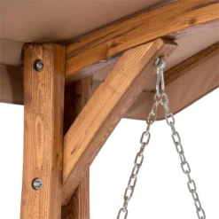 Bermuda Hollywoodschommel Tuinschommelbank 130 Cm 2-zits Zonneluifel -Tuinmeubelen 1200x1200 1178