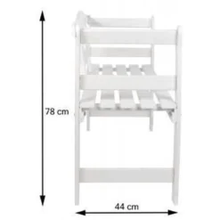 SenS-Line Friesen Tuinbank - Hout - Wit -Tuinmeubelen 1200x1200 1220