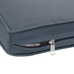 Relaxdays Tuinbank Met Kussen - 2 Zits Buitenbank Metaal - Balkonbank Kunststof - Voortuin -Tuinmeubelen 1200x1200 1245