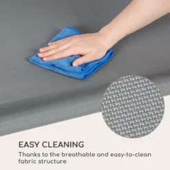 Blumfeldt Palermo Schommelbank - Hollywoodschommel 130 X 207 Cm - Ligbed Met Dak - Schommelstoel Voor 2 Personen - Tuinbank Inclusief Nekkussens - Stalen Frame En Polyester Dak - Grijs -Tuinmeubelen 1200x1200 1255