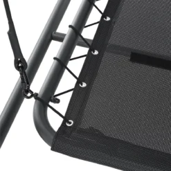 Schommelbank / Ligbank Kassandra - Donkergrijs -Tuinmeubelen 1200x1200 1280