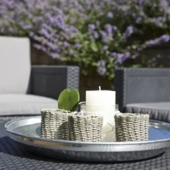 Allibert Arica Tuintafel - 79x59,5x42 Cm - Grafiet -Tuinmeubelen 1200x1200 13