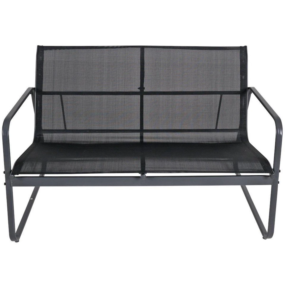 Tuin Meubelen Loungeset - 4 Persoons - Tuinset - Comfort - Zwart - Tafel Glazen Blad - Stoelen - Sofa - Bank - 4-delig 2 Tuin Meubelen Loungeset - 4 Persoons - Tuinset - Comfort - Zwart - Tafel Glazen Blad - Stoelen - Sofa - Bank - 4-delig - Afbeelding 2