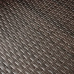 Teamson Home 3-Delig Hoek Loungeset - Tuinmeubelen - Tuinbank - Omvat Tafel En Kussens - Rotan - Bruin/Wit -Tuinmeubelen 1200x1200 1305