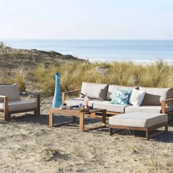 Alice's Garden Loungeset Mendoza - Acacia - 5 Plaatsen - Beige 11 Alice's Garden Loungeset Mendoza - Acacia - 5 Plaatsen - Beige -Tuinmeubelen 1200x1200 1330