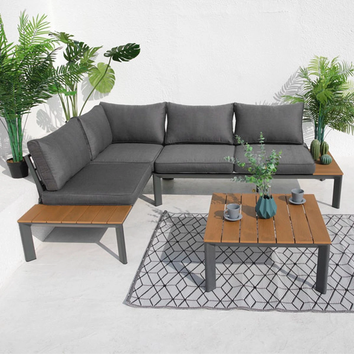 Intimo Garden Loungeset Modena Met Verstelbare Rugleuning 11 Intimo Garden Loungeset Modena Met Verstelbare Rugleuning - Afbeelding 11