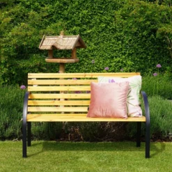 Dutcc 41142 - Tuinbank - Woodstock - 120 Cm – Zwart -Tuinmeubelen 1200x1200 166